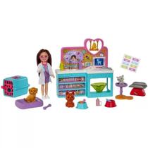 Chelsea Quero Ser Veterinária Clínica Pet Barbie - Mattel