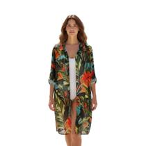 Chemise de Viscose Manga Longa Estampada Cor:ES270Tamanho:M