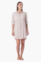 Chemise gaze nude