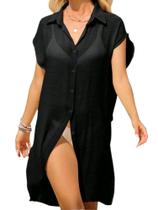 Chemise preta sem manga Chemise preta sem manga