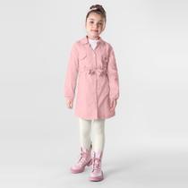 Chemise Tricoline Comfort Infantil Menina Mundi Rosa