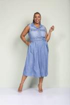 Chemisier vestido jeans manifesto