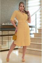 Chemissie com bolso e cinto