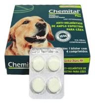 Chemital plus cães adulto C/4 Comp - CHEMITEC Chemital plus cães adulto C/4 Comp - CHEMITEC