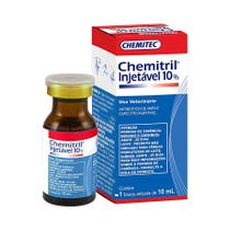 Chemitril 10% Enrofloxacina para Bovinos, Suínos e Caprinos - 10ml