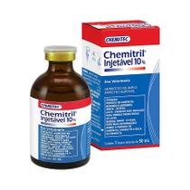 Chemitril 10% Enrofloxacina para Bovinos, Suínos e Caprinos - 50ml
