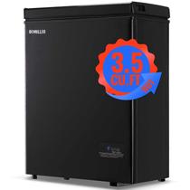 Chest Freezer DEMULLER Mini Deep 3,5 pés cúbicos com cesta de armazenamento Chest Freezer DEMULLER Mini Deep 3,5 pés cúbicos com cesta de armazenamento