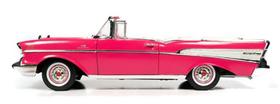 Chevrolet Belair 1957 Conversível Barbie Auto World 1/18 Chevrolet Belair 1957 Conversível Barbie Auto World 1/18