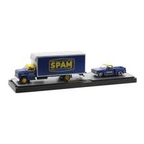 Chevrolet C60 Truck 1968 + Chevrolet Silverado Stepside 1979 - SPAM - Auto Haulers 55 - M2 Machines 1/64