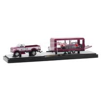 Chevrolet C60 Truck &amp Chevrolet Camaro SS - Chery Coke - M2 Machines 1/64