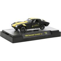 Chevrolet Corvette 427 Preto 1966 1/64 M2M 3250076D Chevrolet Corvette 427 Preto 1966 1/64 M2M 3250076D