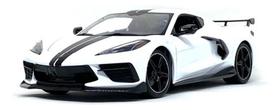 Chevrolet Corvette Stingray Coupe 2020 Branco 1:18 Maisto Chevrolet Corvette Stingray Coupe 2020 Branco 1:18 Maisto