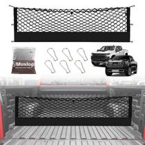 Chevy Silverado compatível com Truck Bed Cargo Net Muslogy Chevy Silverado compatível com Truck Bed Cargo Net Muslogy