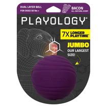 Chew Ball Playology Dual Layer para cães Jumbo Purple Chew Ball Playology Dual Layer para cães Jumbo Purple