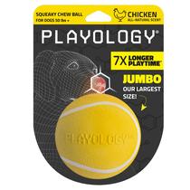 Chew Ball Playology Squeaky para cães grandes, GG, 23 kg ou mais