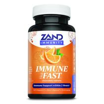 Chews ZAND Immune Fast Zesty Orange com EpiCor 30 comprimidos Chews ZAND Immune Fast Zesty Orange com EpiCor 30 comprimidos