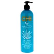 Chi Aloe Vera Com Agave Néctar Curl Enhancing Shampoo 25 Oz