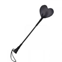 Chibata Fetiche Com Formato Coração em material sintético 35 cm Chibata Fetiche Com Formato Coração em material sintético 35 cm