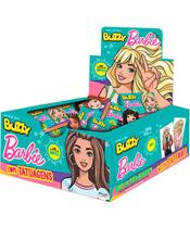 Chicle Buzzy Barbie sabor Hortelã - Pacote com 100 unidades