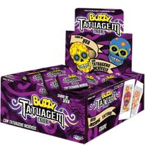 Chicle Buzzy Tattoo Uva 90un - RICLAN