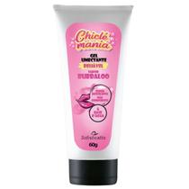 Chicle Mania Gel Desliza Beijavel Comestivel Sabor Chiclete Sedução 60g