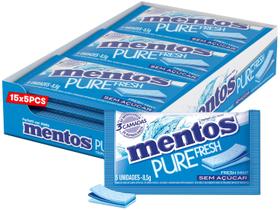 Chicle mentos 3 camadas sem açúcar 15unx8,5g perfetti