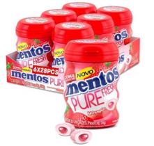 Chicle Mentos Pure Fresh 6unX56g Perfetti Morango