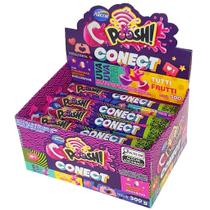 Chicle Poosh Concect Uva E Tutti Frutti - Caixa Com 15un