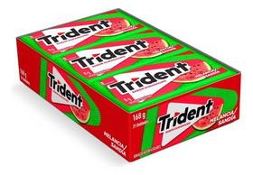 Chicle Trident Melancia Com 21 Unidades
