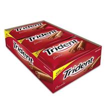 Chiclete adams trident c/21 canela Chiclete adams trident c/21 canela