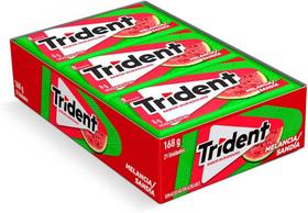 Chiclete adams trident c/21 melancia