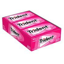 Chiclete adams trident c/21 tutti frutti