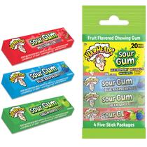 Chiclete Azedo Warheads Sour Sortidos 20 Chicletes no Pacote Chiclete Azedo Warheads Sour Sortidos 20 Chicletes no Pacote