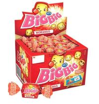 Chiclete Big Big Morango 3,5g C/90 Unidades