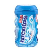 Chiclete big mentos garrafa pure fresh 92g vários sabores Chiclete big mentos garrafa pure fresh 92g vários sabores