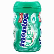 Chiclete big mentos garrafa pure fresh winter green com 1 unidade 92g Chiclete big mentos garrafa pure fresh winter green com 1 unidade 92g