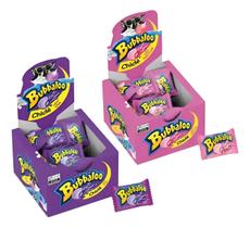 Chiclete Bubbaloo 2 Caixas Sabor Uva E Tutti Frutti 120un
