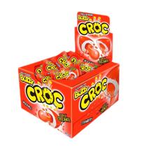 Chiclete buzzy croc morango 172 g com 40 unidades