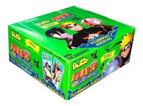 Chiclete Buzzy Naruto Hortelã C/100un - 5 caixas