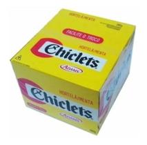 Chiclete chiclets adams horteka caixinha c/100 unidades