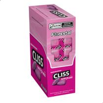 Chiclete Cliss Cartela sabor Tutti Frutti Florestal Caixa com 12 Cartelas 201g