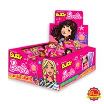 Chiclete da Barbie sabor Tutti Frutti 400g 100un Buzzy