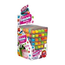 Chiclete Dip Loko Danclets Tutti Frutti 10,5g - Embalagem com 15 Unidades