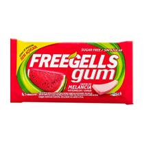 Chiclete Freegells Gum Melancia Sem Açúcar 8g com 5 Unidades Chiclete Freegells Gum Melancia Sem Açúcar 8g com 5 Unidades