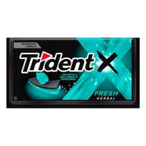 Chiclete Fresh Herbal Trident 8g Chiclete Fresh Herbal Trident 8g