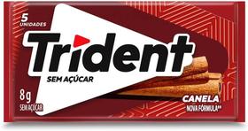 Chiclete Goma De Mascar Sabor Canela Trident 8g