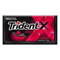 Chiclete Goma De Mascar Sabor Cereja Fresh Trident 8g