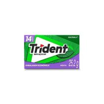 Chiclete Menta 25,2g Embalagem Econômica 14 Unidades Trident