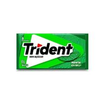Chiclete Menta sem Açúcar 8g Trident