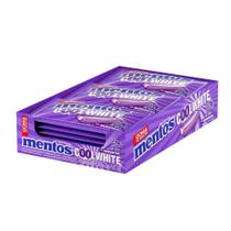 Chiclete Mentos Cool White Blue Raspberry X8,5g Embalagem com 15 Unidades